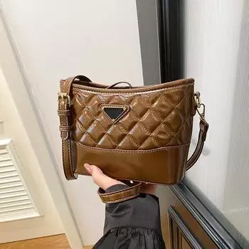 Новый стиль, модная сумка-ведро через плечо, модная и простая сумка через одно плечо подмышкой