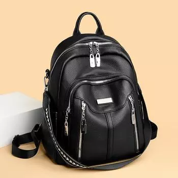 Новый стиль, модный женский рюкзак для путешествий на открытом воздухе, повседневный школьный рюкзак для студентов, большая вместимость, многокарманная сумка на плечо
