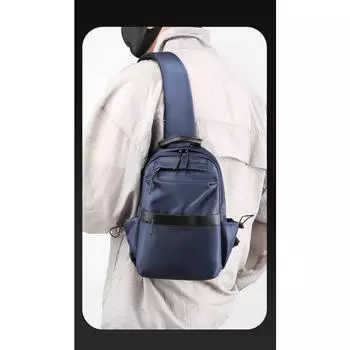 Новый стиль, мужской деловой рюкзак, нейлоновый сплошной цвет, большая вместимость, студенческий школьный рюкзак, дорожный рюкзак в продаже чёрный