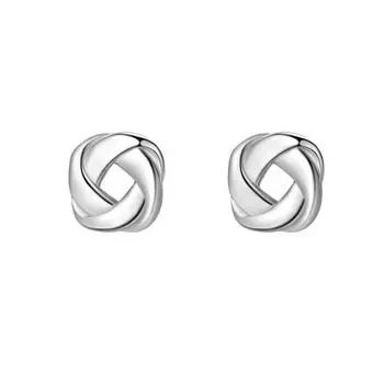 Новый стиль наматывающихся серег, трендовый корейский стиль, простой нишевый дизайн, маленькие серьги