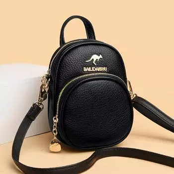 Новый стиль натуральной кожи сумка для мобильного телефона для женщин ручная сумка через плечо сумка из коровьей кожи с наплечной сумкой