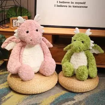 Новый стиль плюшевой куклы Hante Flying Dragon, креативная кукла-динозавр, игрушки Tyrannosaurus Rex, кукла, подарок на день рождения 45cm