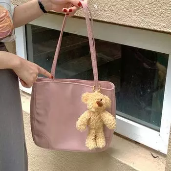 Новый стиль Простая повседневная сумка на одно плечо для ежедневных поездок на работу Легкая водонепроницаемая сумка из нейлоновой ткани Оксфорд