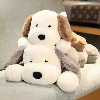 Новый стиль щенок плюшевая кукла милая игрушка собака креативный подарок на день рождения кукла 35cm