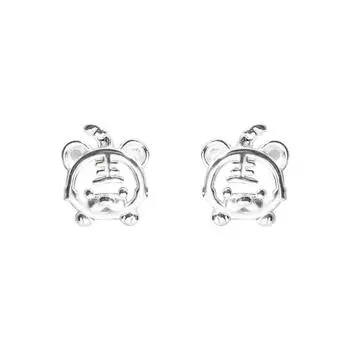 Новый стиль сережек Young Tiger для женщин с маленькими и милыми серьгами для прокалывания ушей