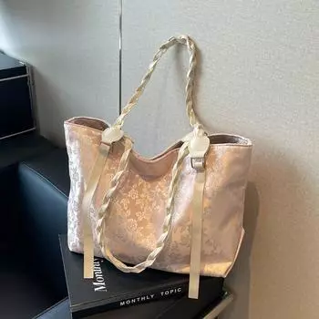 Новый стиль студенческой сумки для занятий, повседневная и красивая, индивидуальная сумка на одно плечо, сумка большой вместимости для женщин