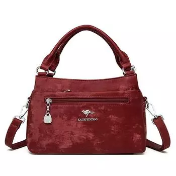 Новый стиль сумки через плечо для женщин среднего и пожилого возраста, простая и универсальная сумка через плечо