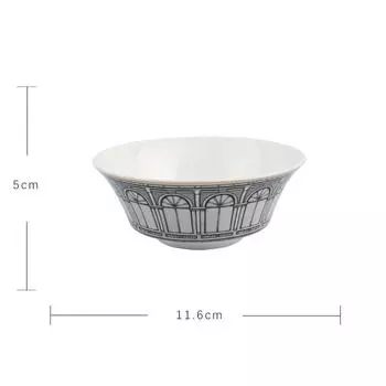 Новый стиль Swan Castle столовая посуда обеденная тарелка высокое качество костяной фарфор керамические тарелки римская архитектура кофейная чашка