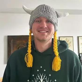 Новый стиль, связанная крючком вручную цветная медвежья ушка, модная персонализированная шапка-пуловер для взрослых children 50-54cm