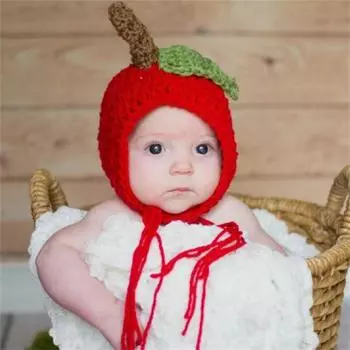 Новый стиль, связанная крючком вручную цветная медвежья ушка, модная персонализированная шапка-пуловер для взрослых Child 48-54cm