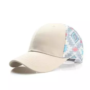 Новый стиль унисекс сетчатая кепка повседневная цветная хлопковая бейсболка регулируемая летняя кепка дальнобойщика для женщин мужчин 54cm-60cm хаки