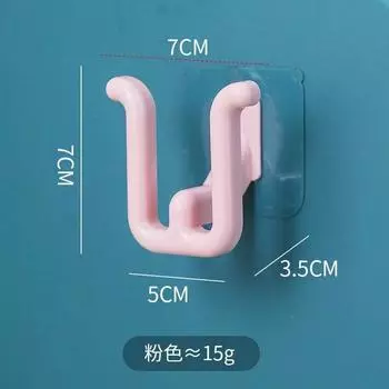 Новый стиль вешалка для тапочек в ванной комнате без проколов настенная вешалка для слива в ванной комнате вешалка для тапочек в туалете вешалка для тапочек 1pc розовый