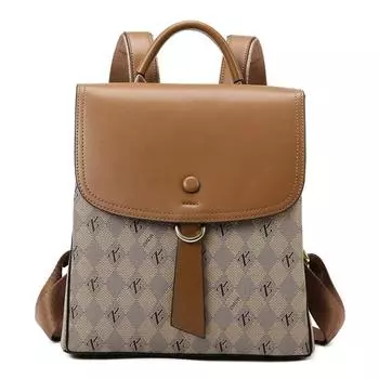 Новый стиль, женская высокопроизводительная и нишевая кожаная сумка, простой и модный дорожный рюкзак для женщин