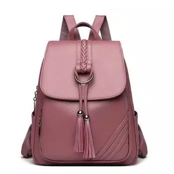Новый стиль женских сумок Модные женские сумки в корейском стиле Модные рюкзаки с кисточками для женщин
