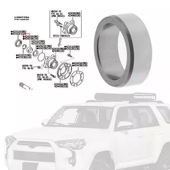 Новый стопор подшипника оси автомобиля 42423-60050 Для Toyota Lexus 4runner FJ Cruiser Tacoma