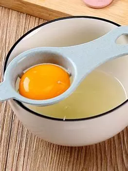 Новый сухой сепаратор для яиц, фильтр для белков и желтков, кухонный разделитель хаки