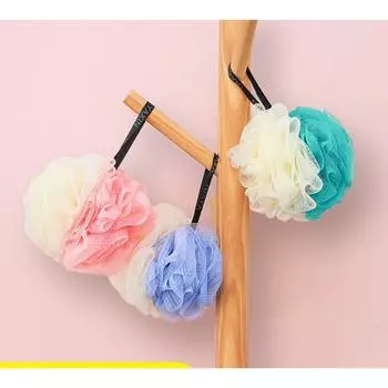 Новый супер мягкий шарик для ванны большой цветок для ванны не сыпучий прочный Бог руб спина