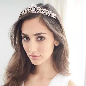Новый свадебный головной убор, изысканная корона со стразами, корона невесты, принцессы, свадебные аксессуары, корона, аксессуары для волос