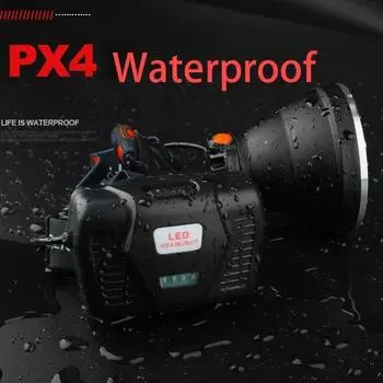 Новый сверхяркий налобный фонарь для охотничьих друзей, мощный светодиодный налобный фонарь, перезаряжаемый налобный фонарик, водонепроницаемый фонарик для рыбалки, кемпинга, охотничьего фонаря K78-With battery