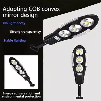 Новый светодиодный уличный светильник на солнечной батарее с датчиком движения и дистанционным управлением, водонепроницаемый уличный декоративный настенный светильник