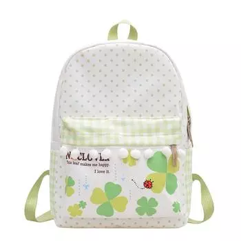 Новый свежий, милый и симпатичный рюкзак повседневный, простой и легкий, а студенческий школьный рюкзак - это дорожный рюкзак большой вместимости. белый