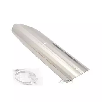 Новый тепловой экран выхлопа мотоцикла, подходящий для HARLEY PAN AMERICA 1250 PA1250 PANAMERICA1250 2022, глушитель тепла серебряный