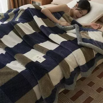 Новый тип одеяла с принтом, многофункциональное одеяло для общежития Bean Down 120*200cm