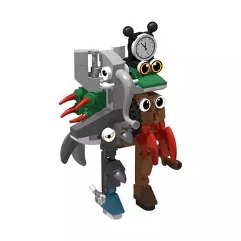 Новый тип строительного блока, гуманоидная строительная игрушка, игра-головоломка, коллекция для отдыха, рука One Size