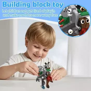 Новый тип строительного блока, гуманоидная строительная игрушка, игра-головоломка, коллекция для отдыха, рука One Size