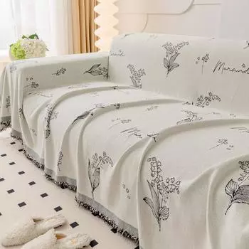 Новый тканевый чехол для дивана, универсальное синельное полотенце для дивана Four Seasons, чехол для дивана с защитой от царапин, чехол для кемпинга, одеяло 180*130cm