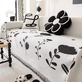 Новый тканевый чехол для полотенец для дивана, «все включено», «все в одном», универсальный всесезонный чехол для дивана, нескользящее одеяло, защита от кошачьих царапин 180*130CM