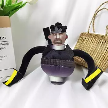 Новый туалет Skibidi, динамик, боссы, динамик, наполнительная кукла 28cm