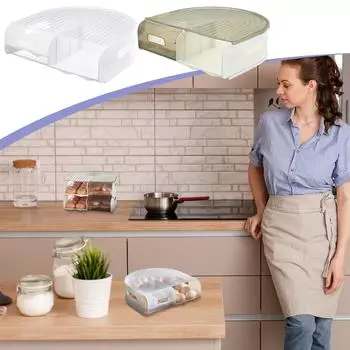 Новый U-образный холодильник для хранения продуктов в штучной упаковке, стеллаж для сортировки продуктов, выдвижной ящик, коробка для яиц