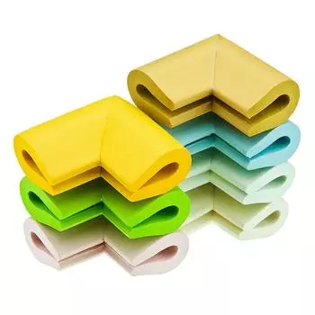 Новый U-образный стол, мягкий угловой чехол, защитная крышка для детской безопасности, мебель, защита кромок, продвижение продаж бежевый