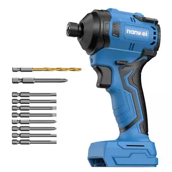 Новый ударный гайковерт NANWEI, совместимый с ударным электрическим гайковертом Makita 18 В, максимальный крутящий момент 240 Н·м, бесщеточный двигатель, 4-ступенчатый режим непрерывного вывода