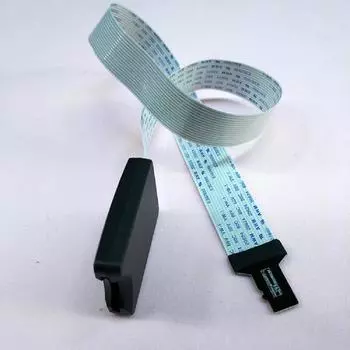 Новый удлинительный кабель для карты Micro SD (ТФ в SD) Адаптер Гибкий Удлинитель Прибл.. 48см