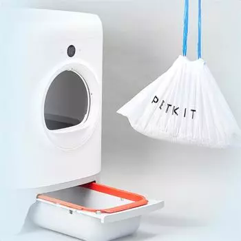 Новый удобный самоочищающийся лоток для кошачьего туалета с ручкой и роликами: Абсолютно простая система для легкой утилизации