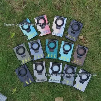 Новый ультратонкий алюминиевый кошелек для карт с защитой от кражи RFID