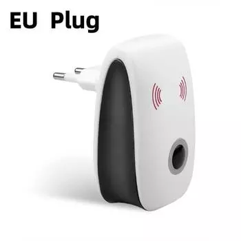 Новый ультразвуковой отпугиватель электронных мышей, грызунов, тараканов, насекомых, убийца EU Plug