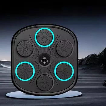 Новый умный боксерский тренажер, музыкальная боксерская мишень, спортивный фитнес-тренажер по боксу, домашние упражнения, боксерская настенная мишень