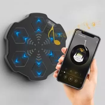 Новый умный музыкальный тренажер для бокса, электронный мишень для бокса, декомпрессия, бытовые принадлежности для борьбы, настенная мишень для бокса