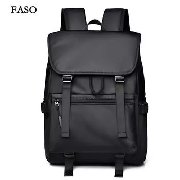 Новый унисекс однотонный водонепроницаемый и дышащий деловой модный повседневный универсальный рюкзак для повседневного использования one size серый