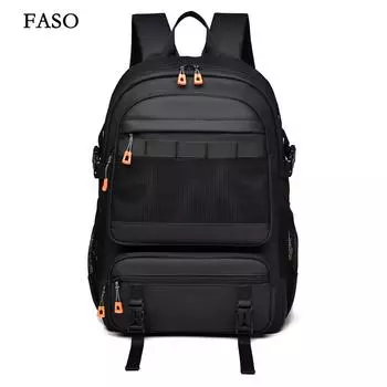 Новый унисекс однотонный водонепроницаемый и дышащий деловой модный повседневный универсальный рюкзак для повседневного использования серый