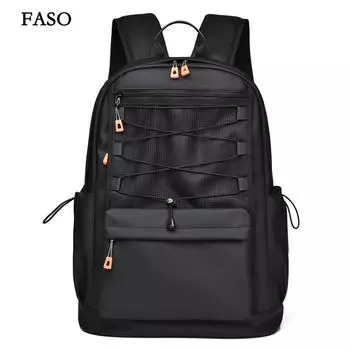 Новый унисекс однотонный водонепроницаемый и дышащий деловой модный повседневный универсальный рюкзак для повседневного использования one size серый