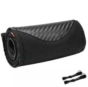 Новый универсальный 38 см Ручная вышивка Сделай сам Роскошная отделка чехла на руль автомобиля