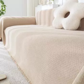 Новый универсальный чехол для дивана из синели Four Seasons, чехол для дивана, универсальный чехол для дивана, универсальная нескользящая подушка 180-130cm