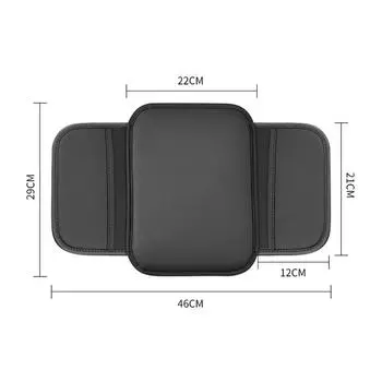 Новый универсальный чехол-подушка на подлокотник автомобиля, протектор накладка на бокс центральной консоли, аксессуары