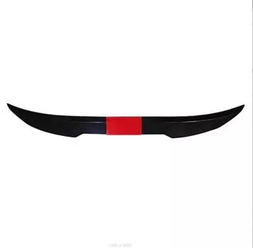 Новый Универсальный Регулируемый Автомобильный Задний Спойлер-Лип на Крышку Багажника, Спойлер на Крышу, Глянцевый Черный+ Красный