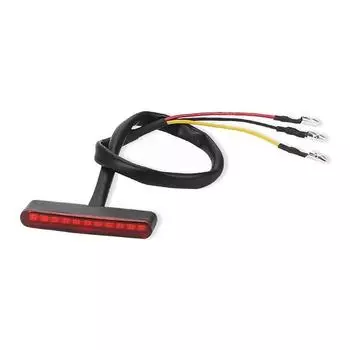 Новый универсальный светодиодный задний стоп-сигнал, красный, для мотоцикла
