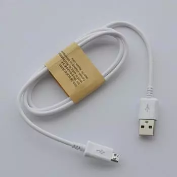 Новый USB-кабель для быстрой зарядки для Samsung Galaxy S7 S6 Edge+ S4 S3 Note 5/4 CG 1x White Usb Cable